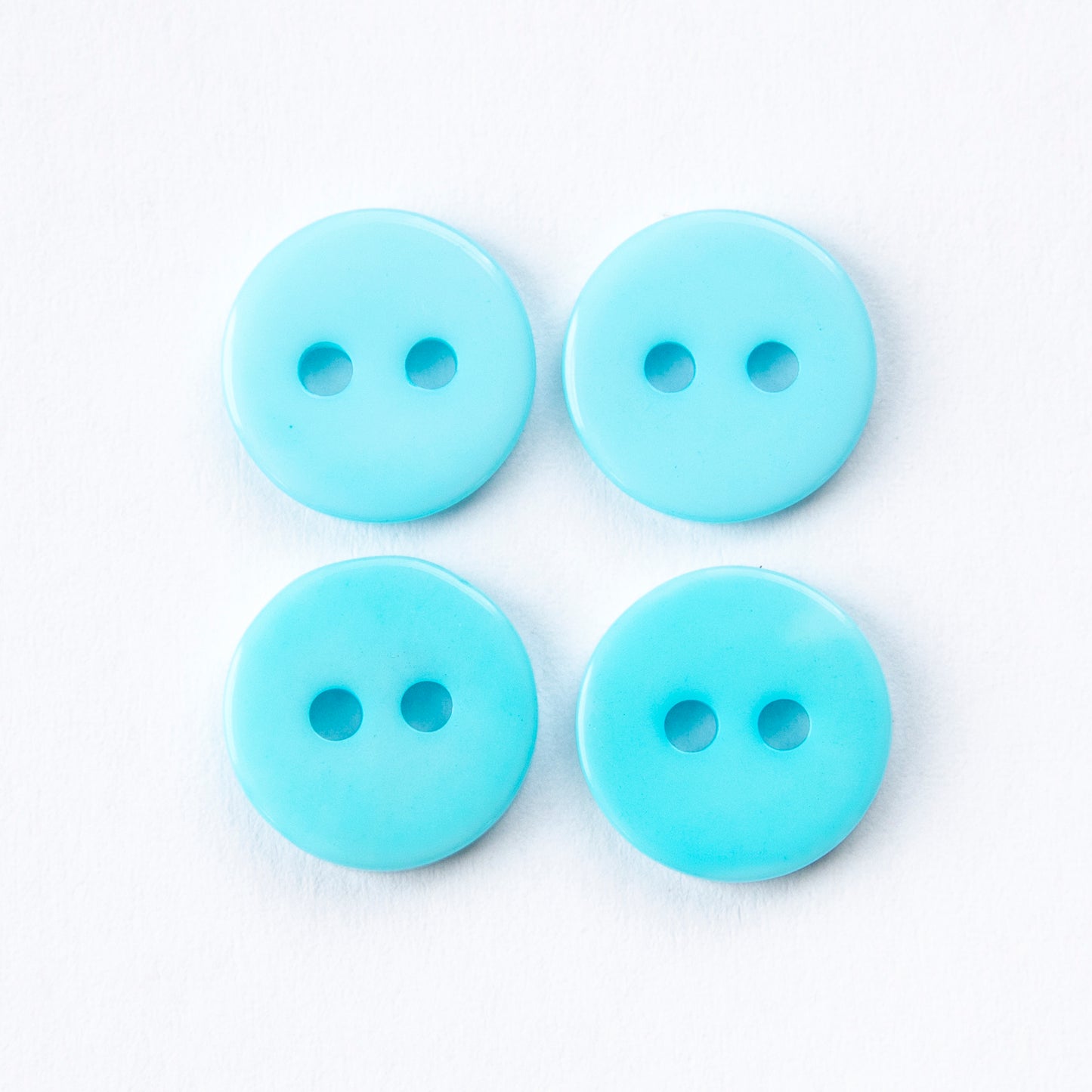 Resin 2 Hole Button - 11mm
