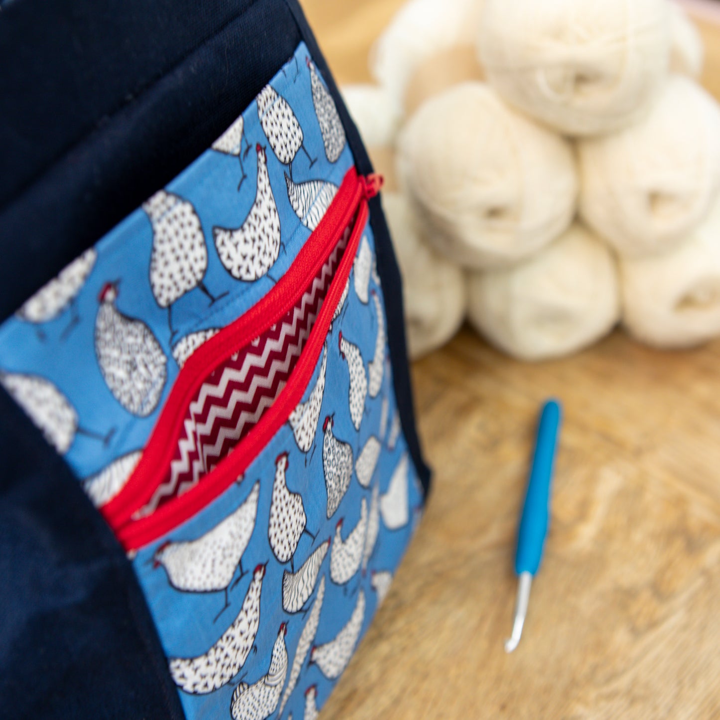 Hanks Drawstring Tote Project Bag