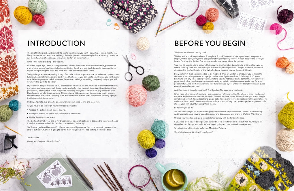 Doodle Knit Directory by Jamie Lomax (Pacific Knit Co.)