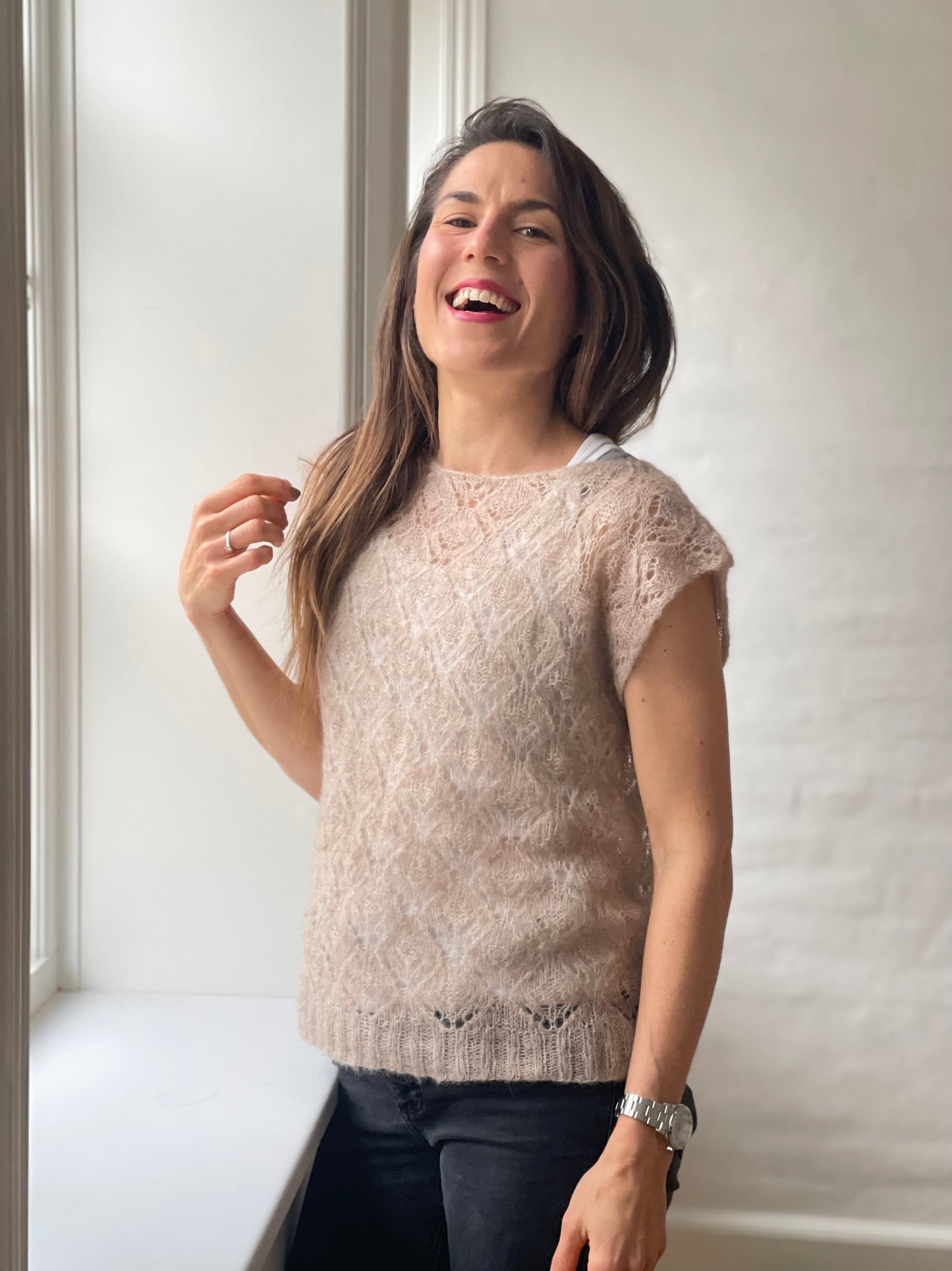 CaMaRose Hydrangeas Top Pattern