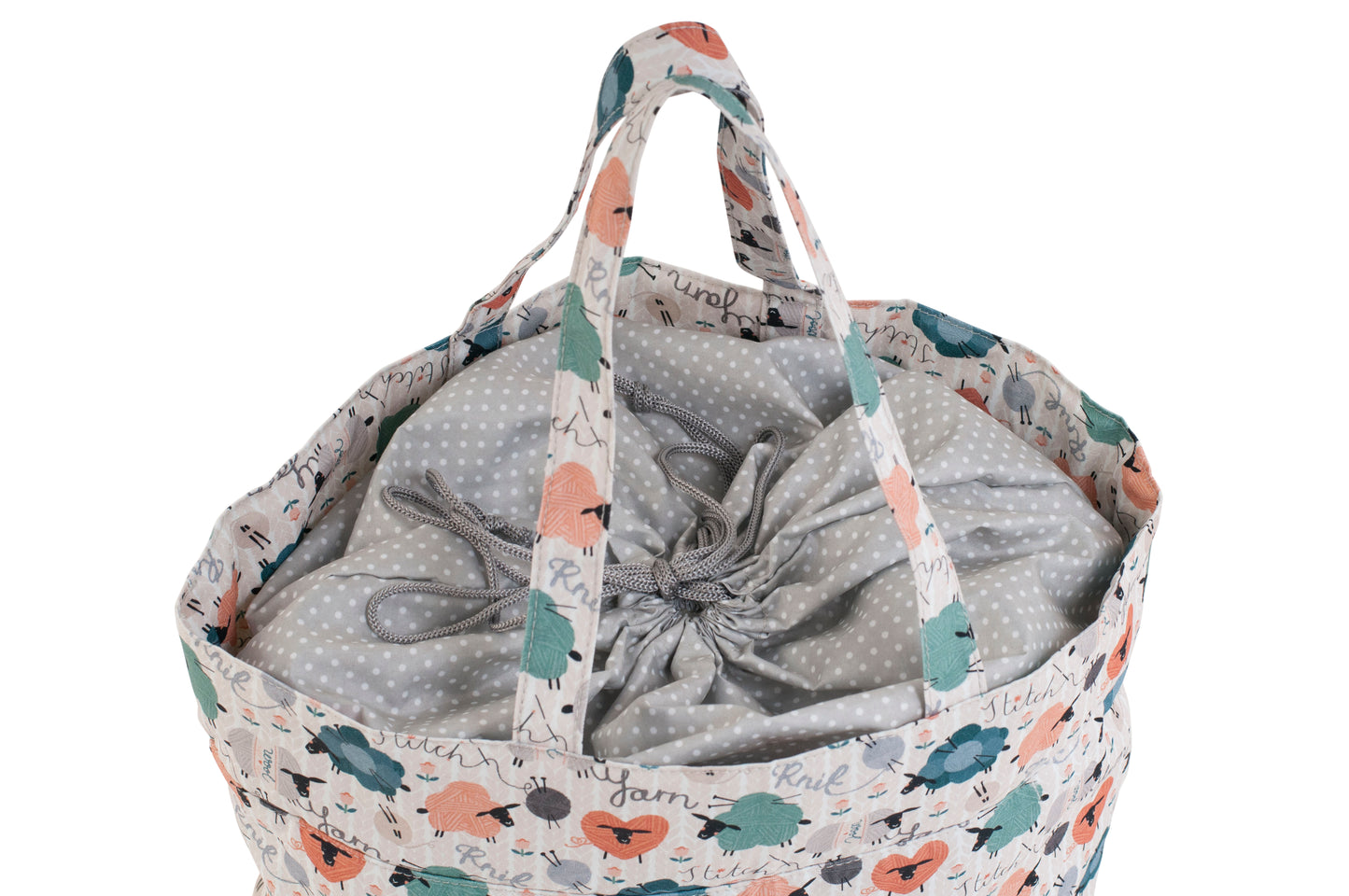 Drawstring Tote Bag