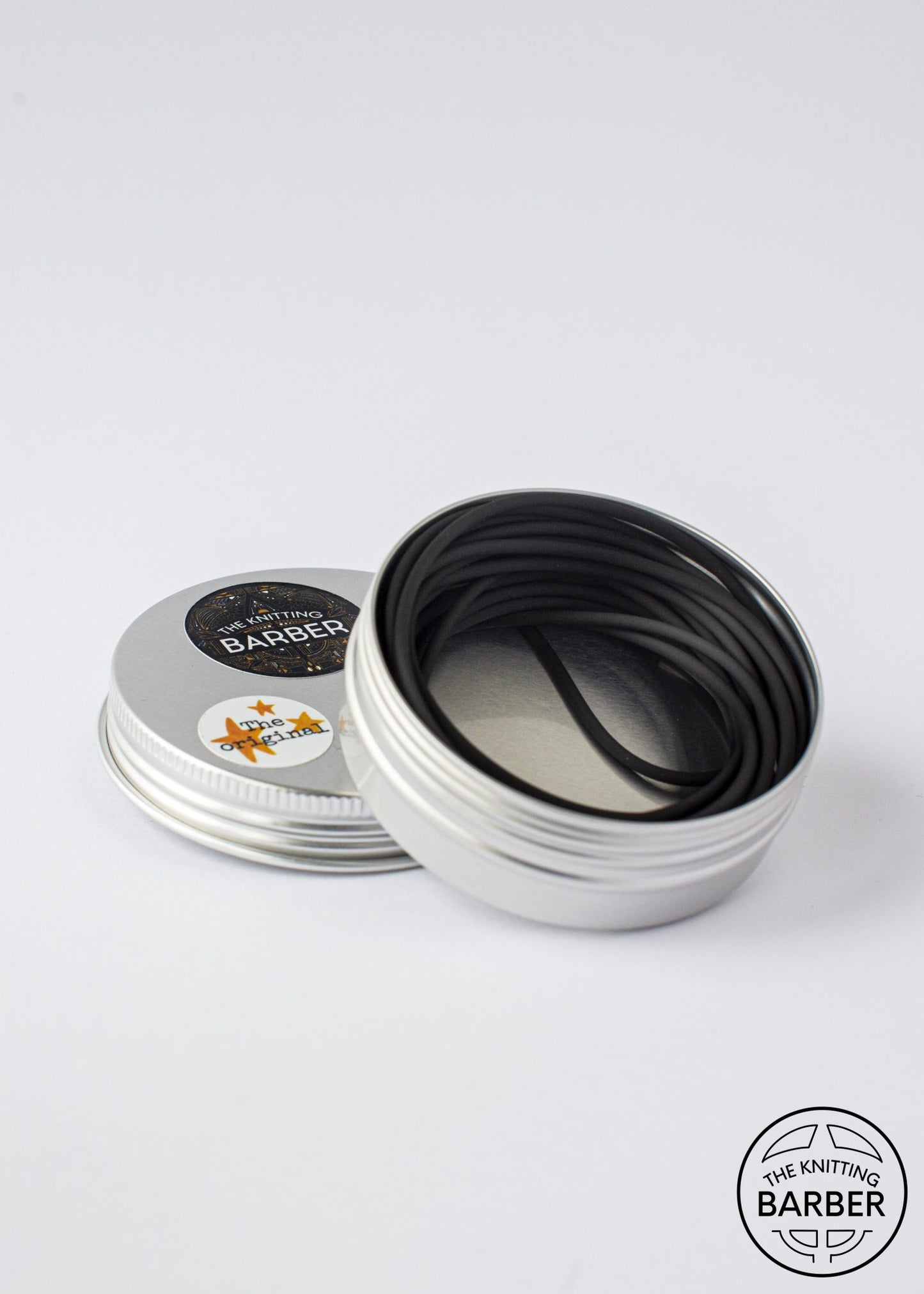 The Knitting Barber Stitch Holding Cords