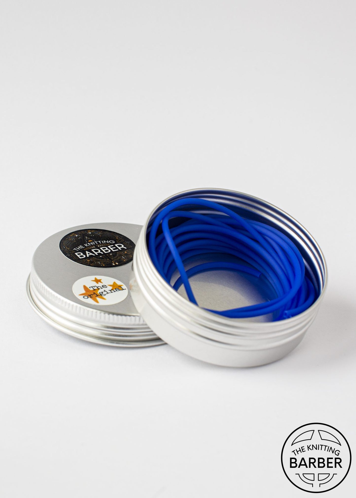 The Knitting Barber Stitch Holding Cords
