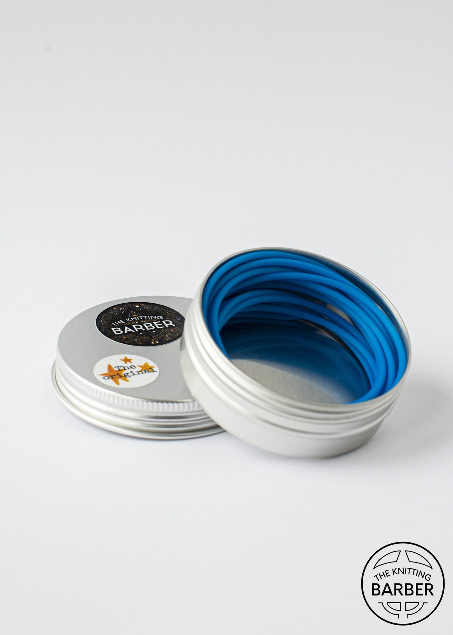 The Knitting Barber Stitch Holding Cords