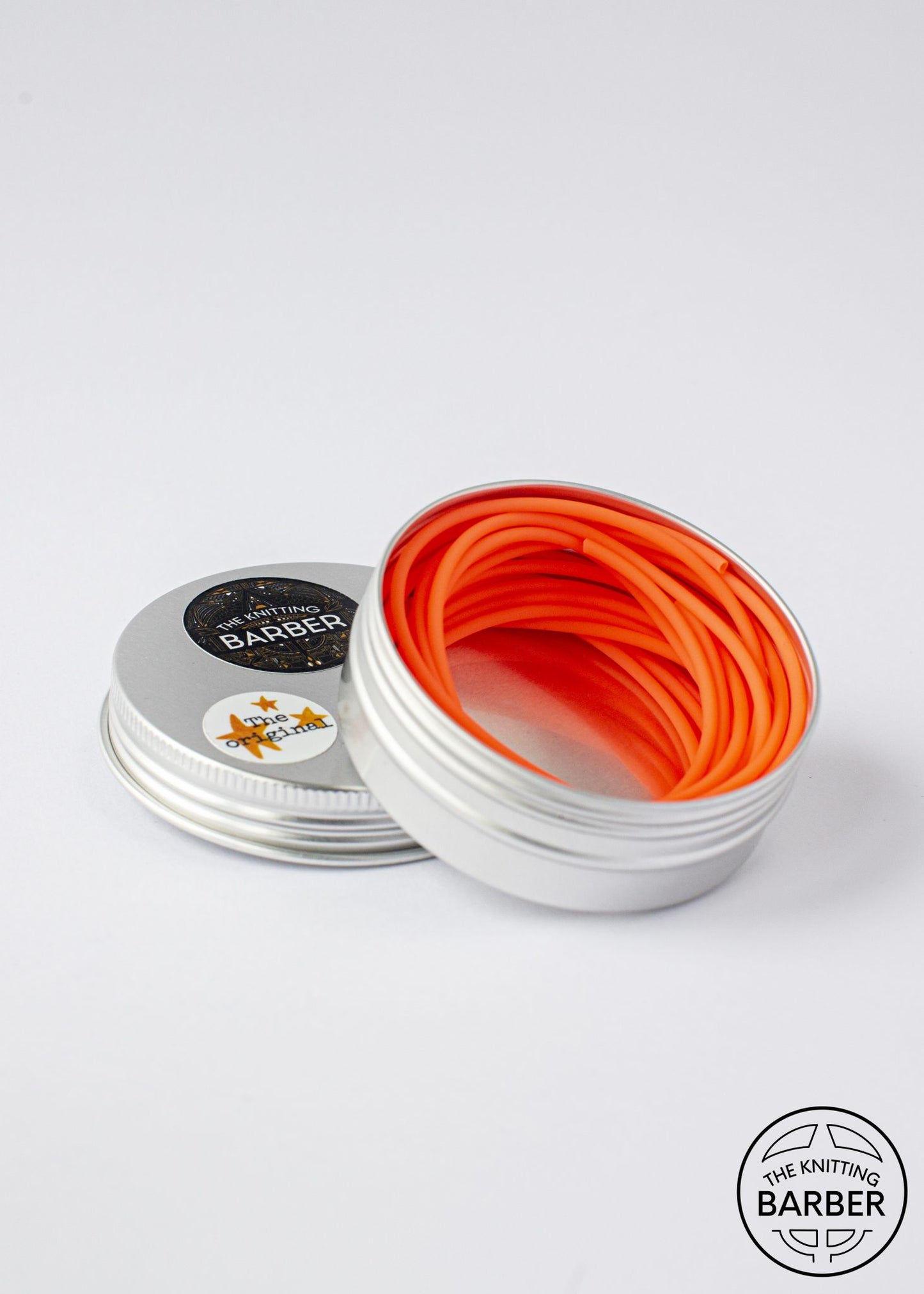The Knitting Barber Stitch Holding Cords
