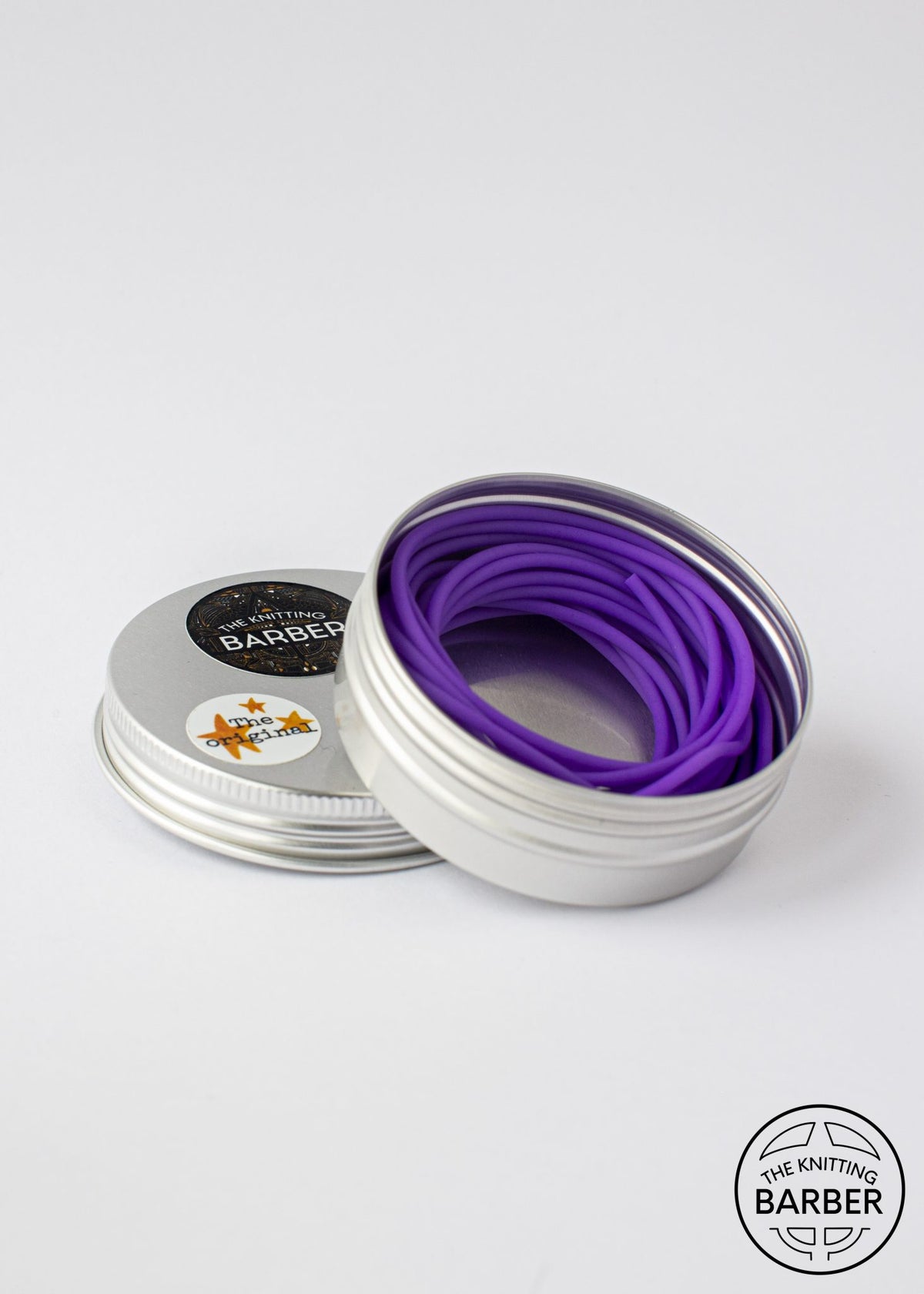 The Knitting Barber Stitch Holding Cords
