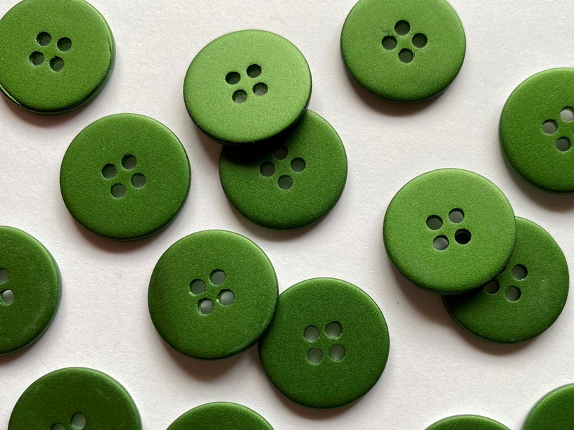 Metallic Shell Button 18mm