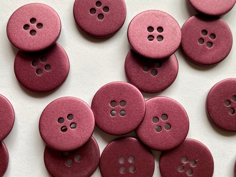 Metallic Shell Button 18mm