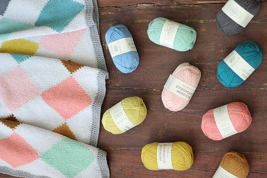 CaMaRose Harlekin Blanket Pattern