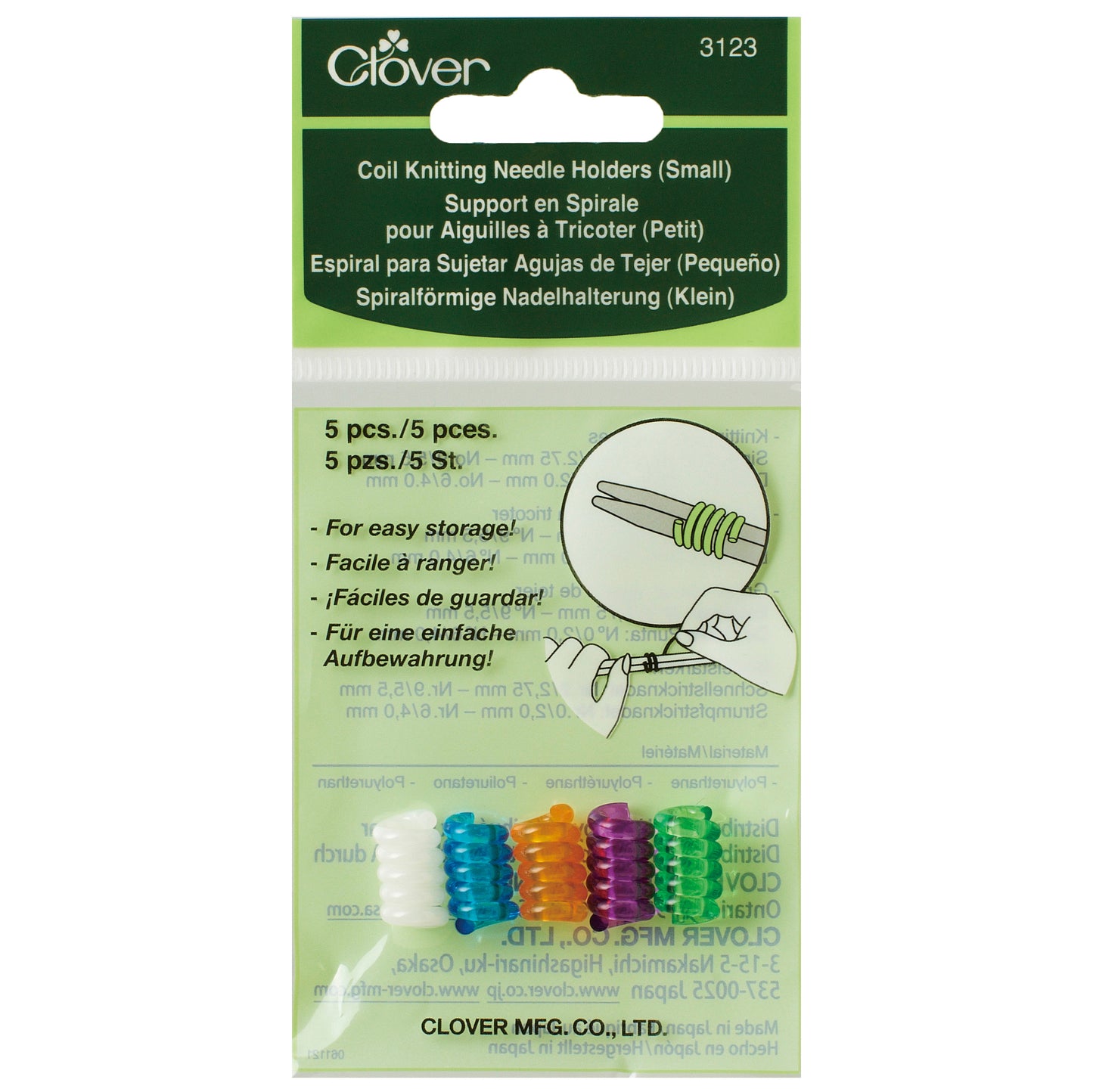 Clover Coil Needle Minders