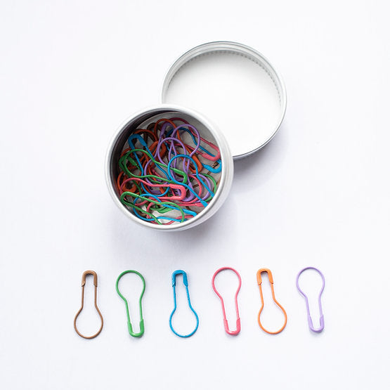 Bulb Pin Locking Stitch Markers - 30 pack