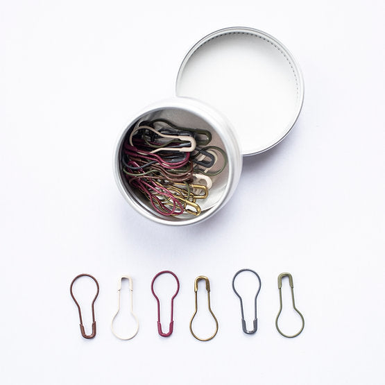 Bulb Pin Locking Stitch Markers - 30 pack