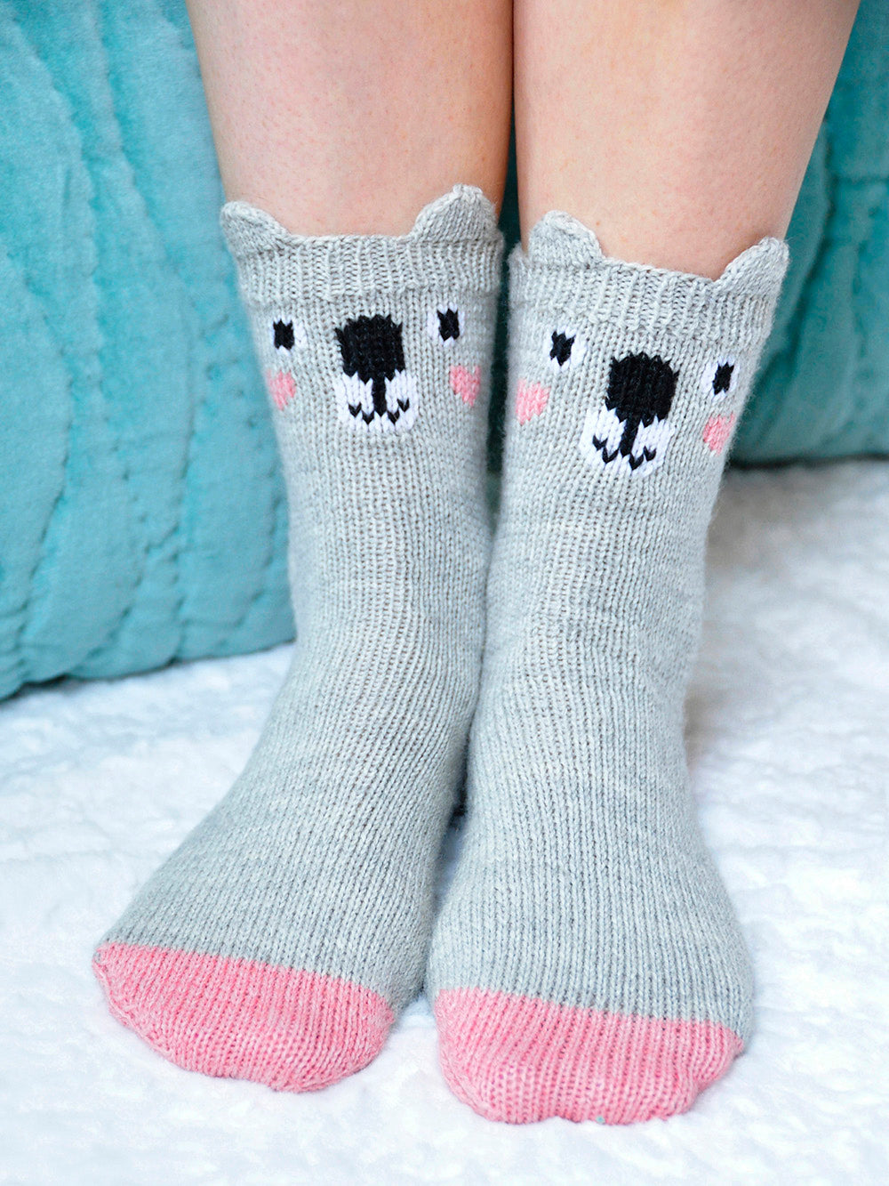 Knitted Animal Socks