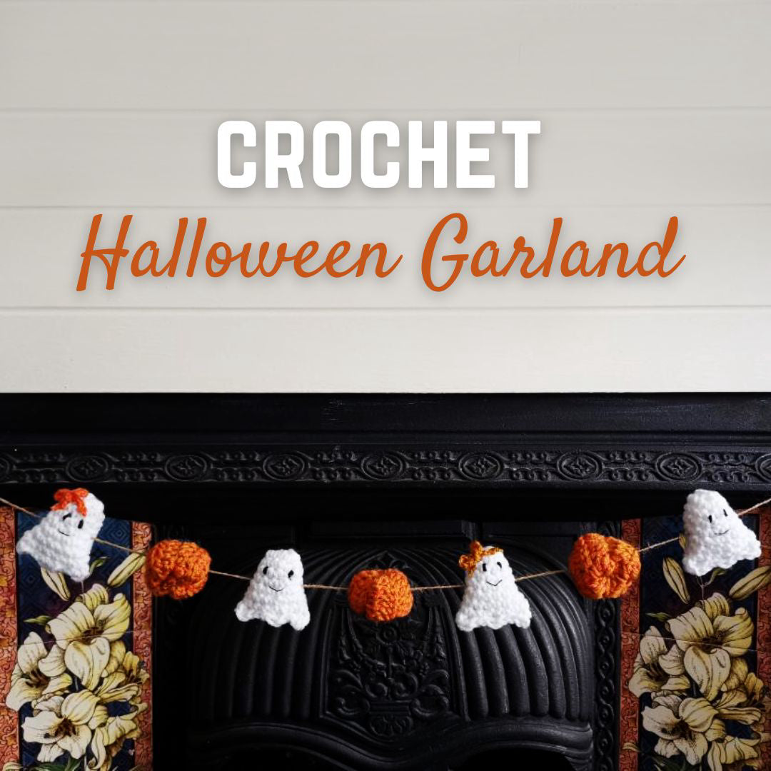 Crochet Halloween Garland