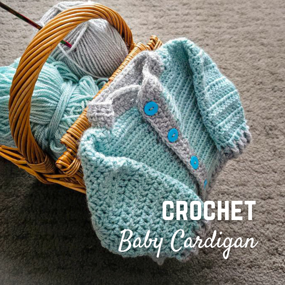 Crochet Baby Cardigan