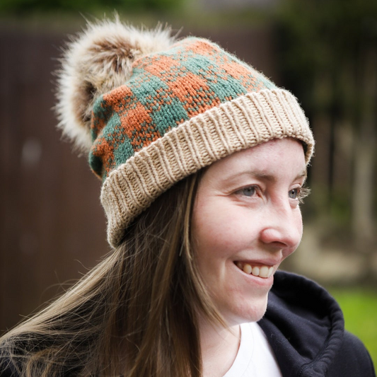 Buffalo Toque Kit - Green & Burnt Orange