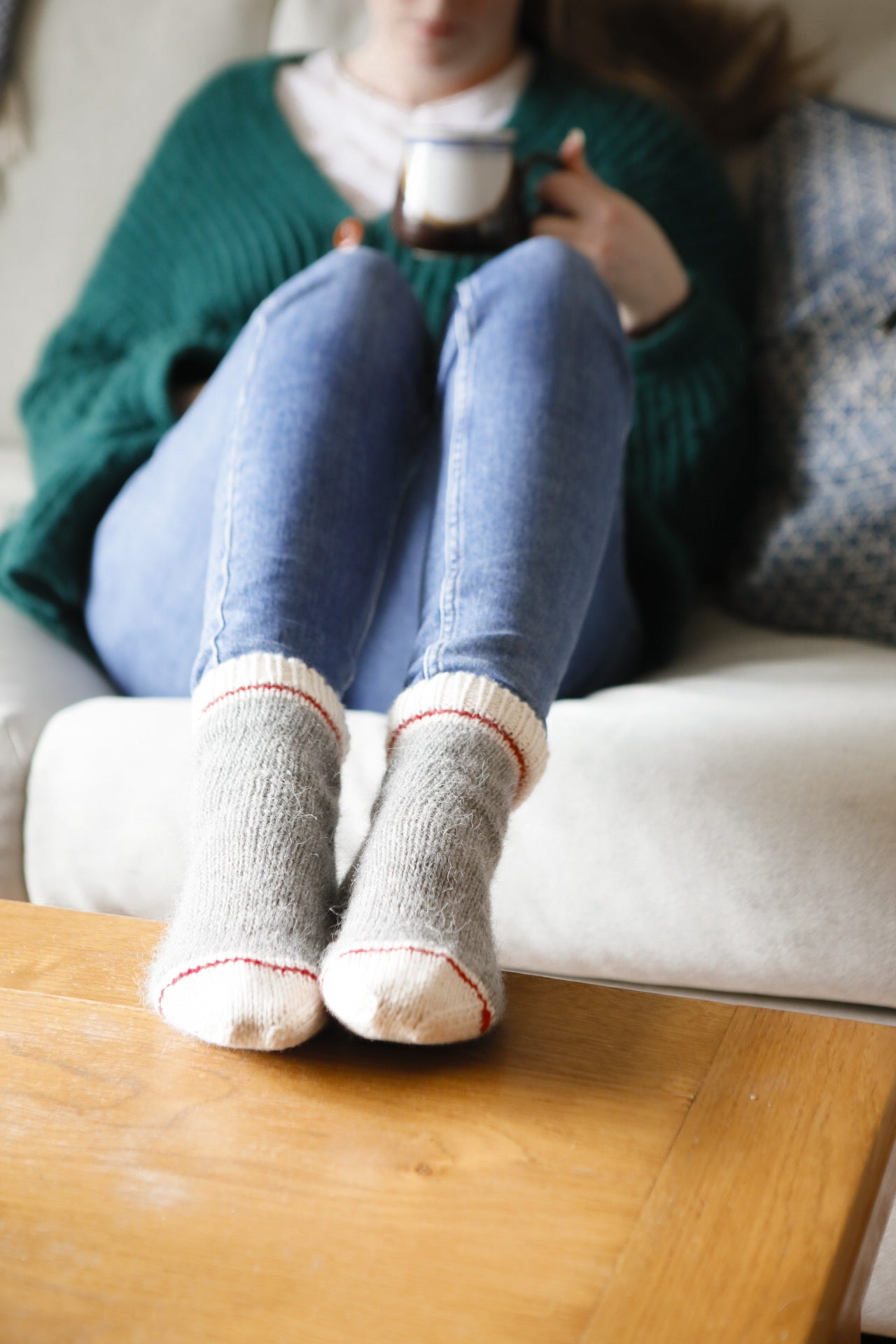 Sock Monkey Slipper Socks Kit