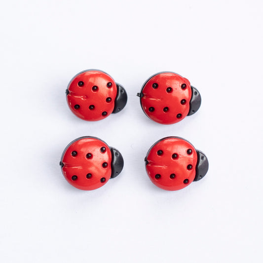 Ladybird Shank Button