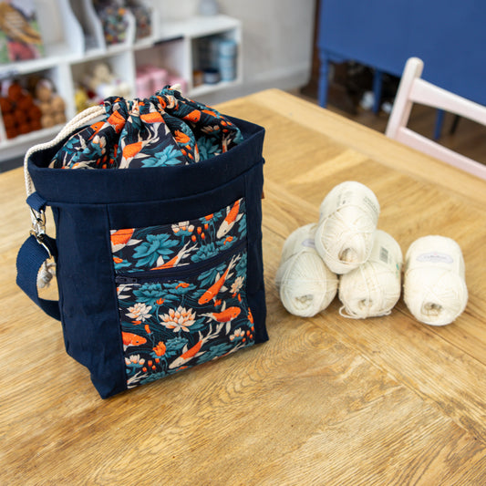 Hanks Drawstring Tote Project Bag