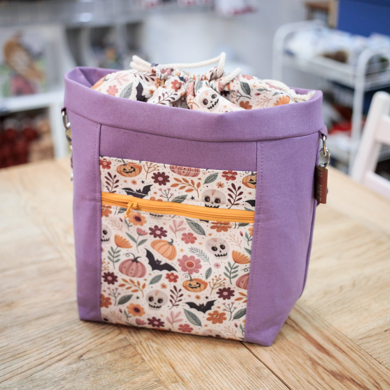 Hanks Drawstring Tote Project Bag