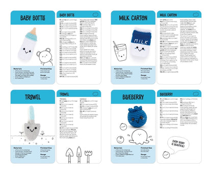 Kawaii Crochet Card Deck by Melissa Bradley-Vatcher