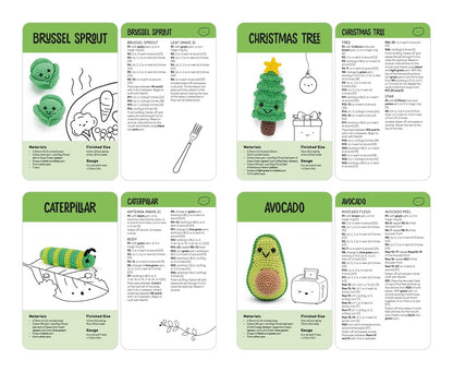 Kawaii Crochet Card Deck by Melissa Bradley-Vatcher