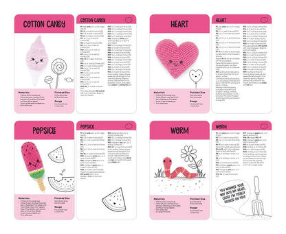 Kawaii Crochet Card Deck by Melissa Bradley-Vatcher