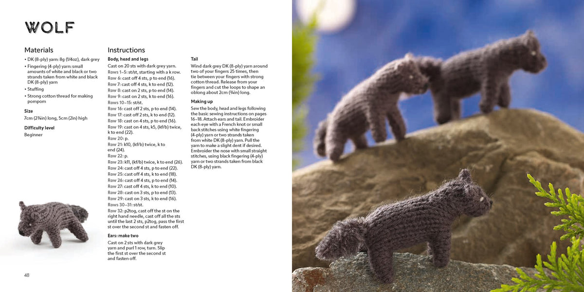 Knit a Mini Woodland by Sachiyo Ishii