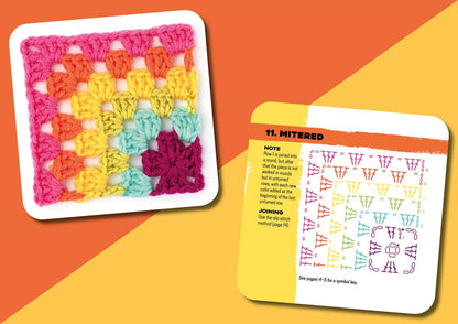 The Granny Square Card Deck by Claire Montgomerie