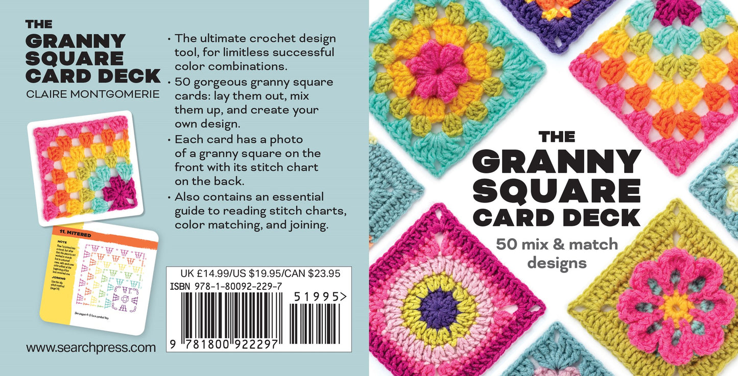 The Granny Square Card Deck by Claire Montgomerie
