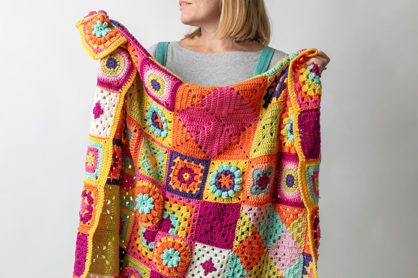 The Granny Square Card Deck by Claire Montgomerie