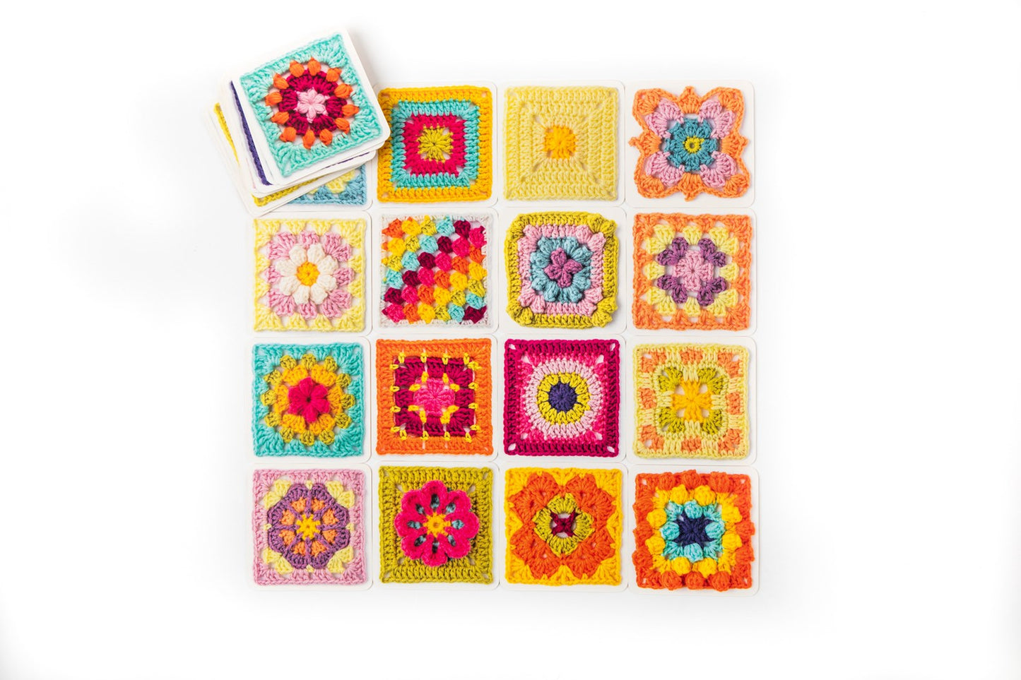 The Granny Square Card Deck by Claire Montgomerie