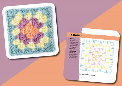 The Granny Square Card Deck by Claire Montgomerie