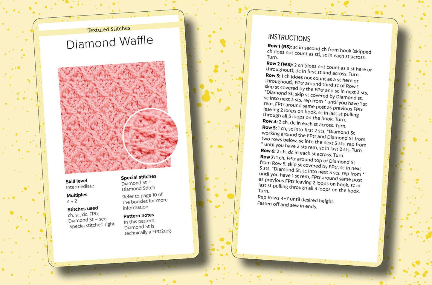 Bella Coco’s Crochet Stitch Card Deck