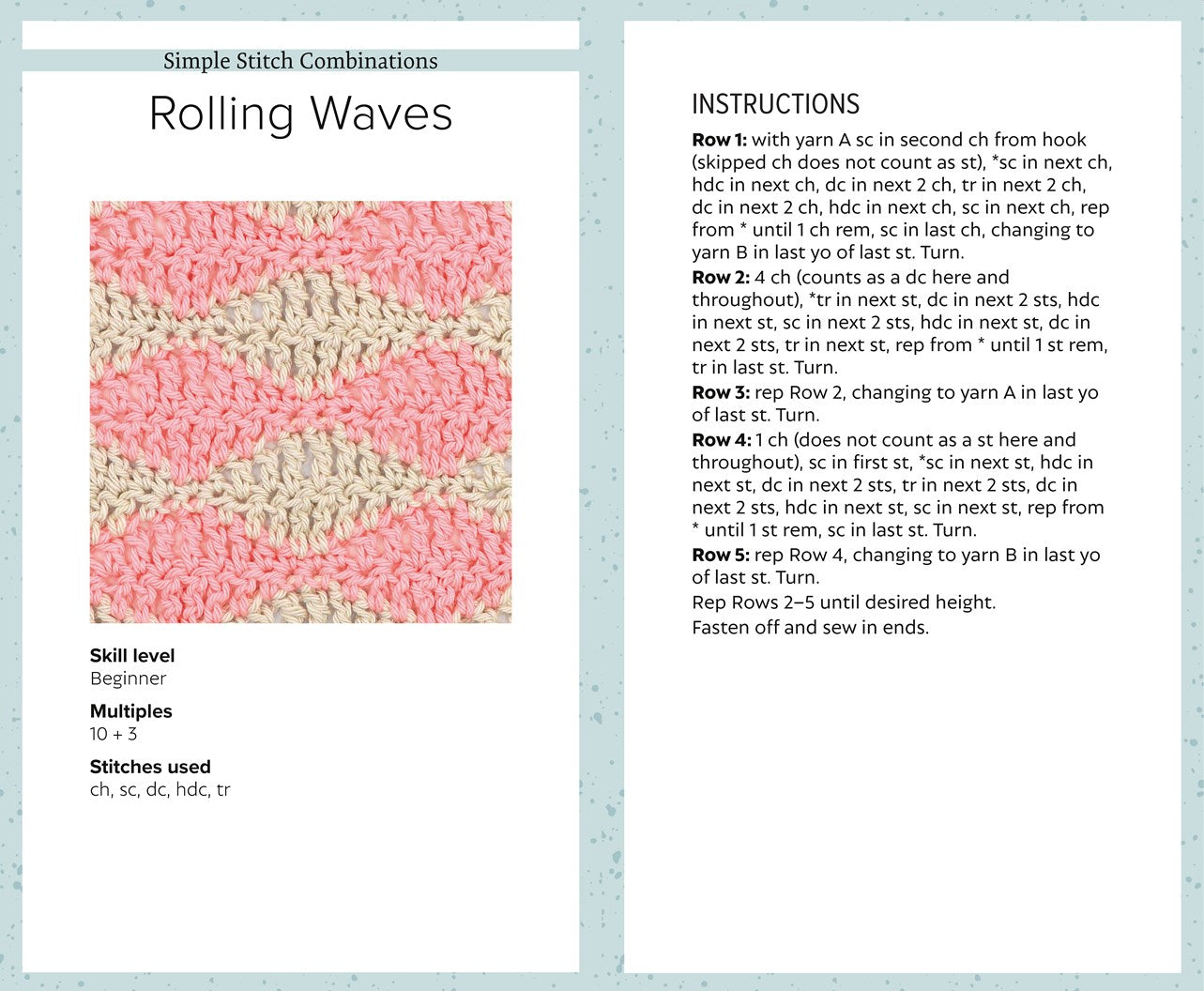 Bella Coco’s Crochet Stitch Card Deck