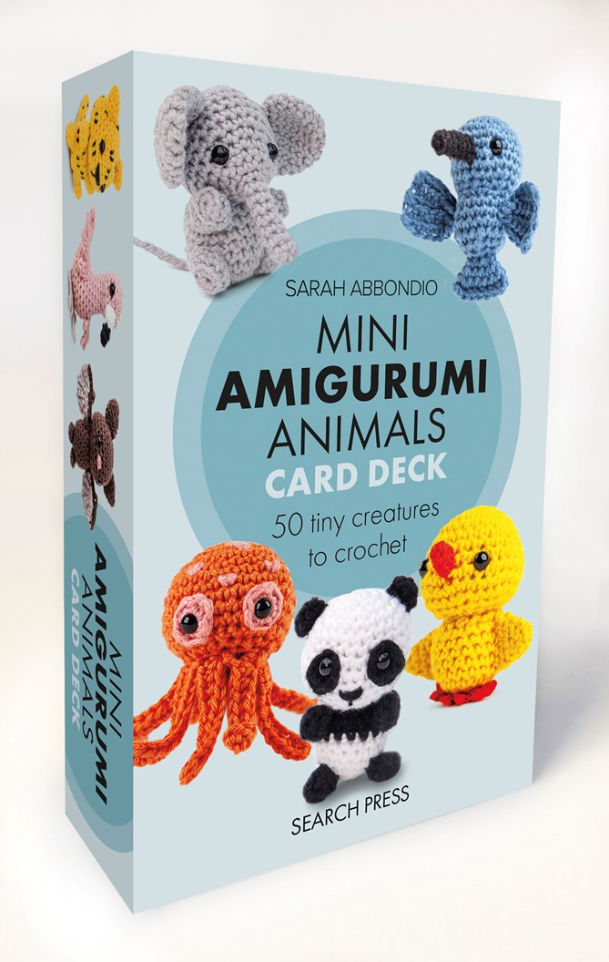 Mini Amigurumi Animals Card Deck by Sarah Abbondio