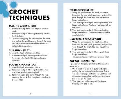 Mini Amigurumi Animals Card Deck by Sarah Abbondio