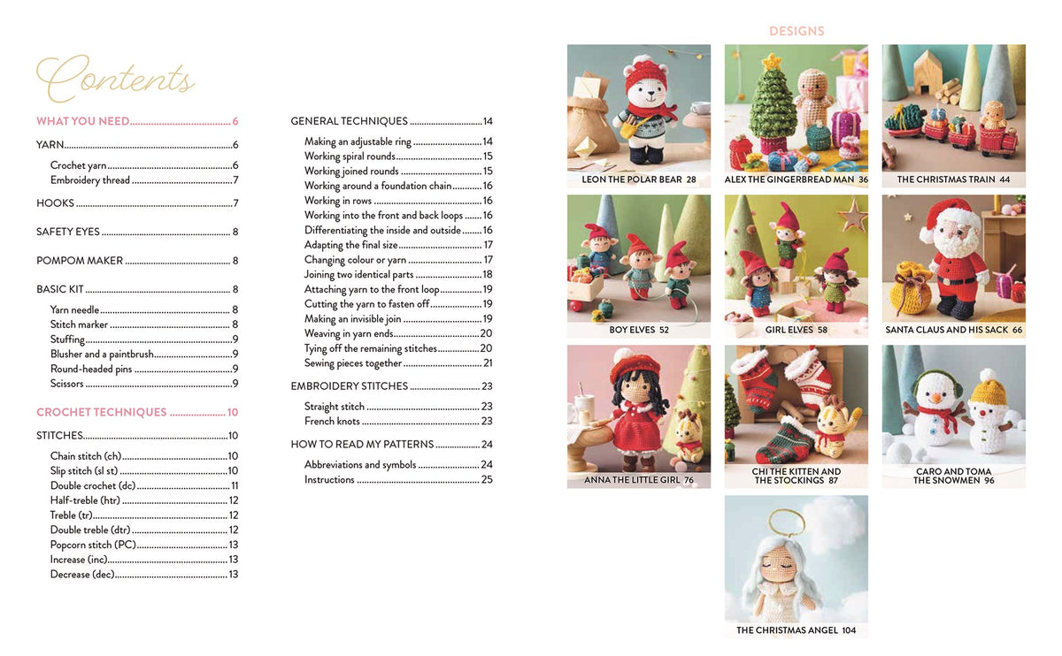 Adorable Amigurumi Christmas by Khuc Cay