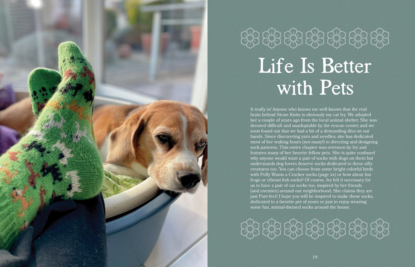 Joyful Colorwork Socks by Charlotte Stone