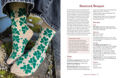 Joyful Colorwork Socks by Charlotte Stone