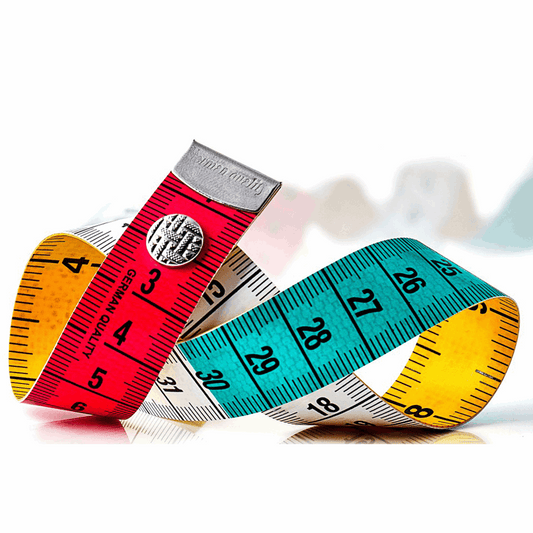 Hemline Coloured Tailors Tape Measure