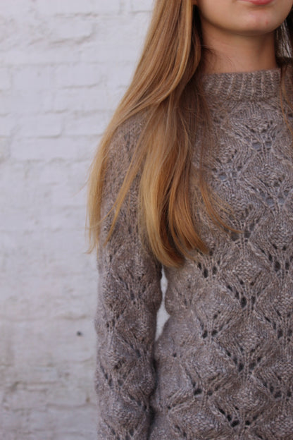 CaMaRose Hydrangeas Sweater Pattern