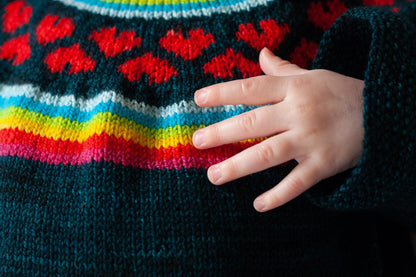 I Heart Rainbows by Tin Can Knits