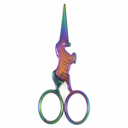 Rainbow Unicorn Embroidery Scissors