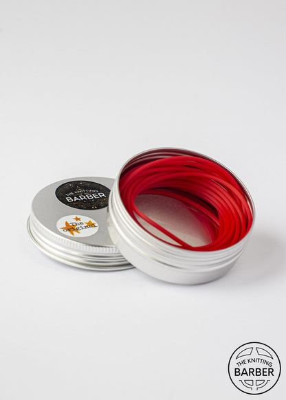 The Knitting Barber Stitch Holding Cords