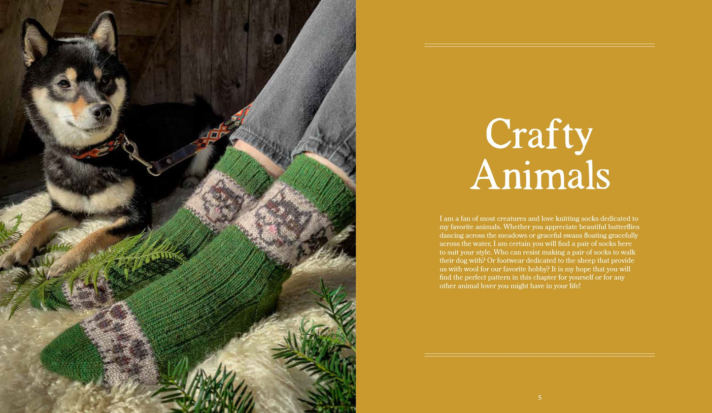 Charming Colorwork Socks by Charlotte Stone