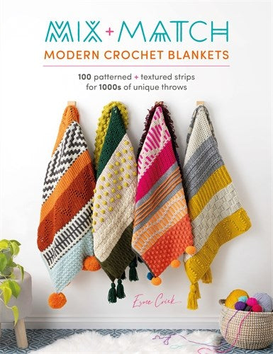 Mix & Match Modern Crochet Blankets by Esme Crick