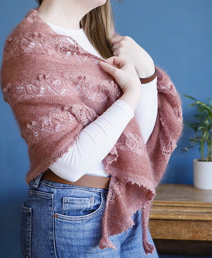 Evenrose Shawl Kit