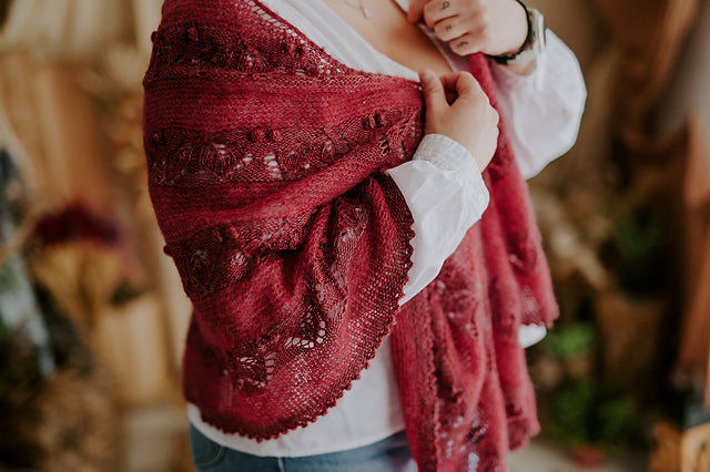 Evenrose Shawl Kit