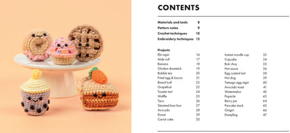 Mini Amigurumi Food by Julia Chiang
